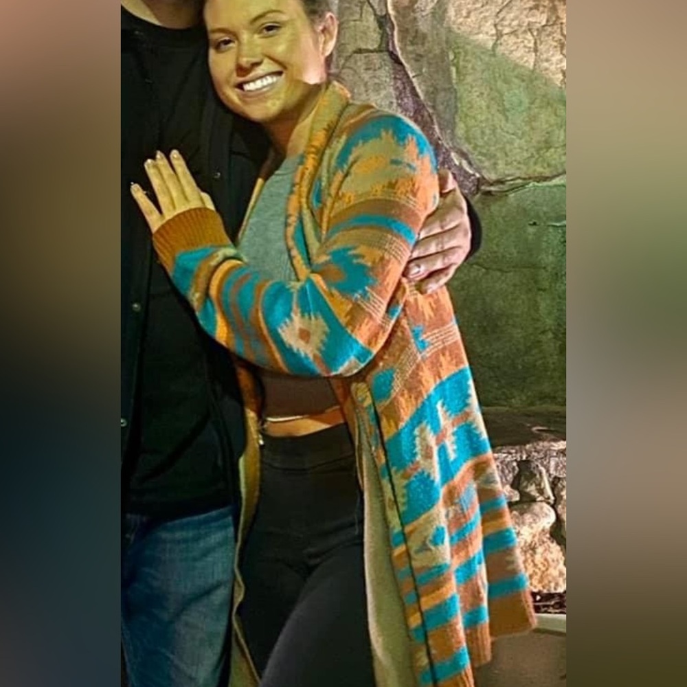 Aztec cardigan